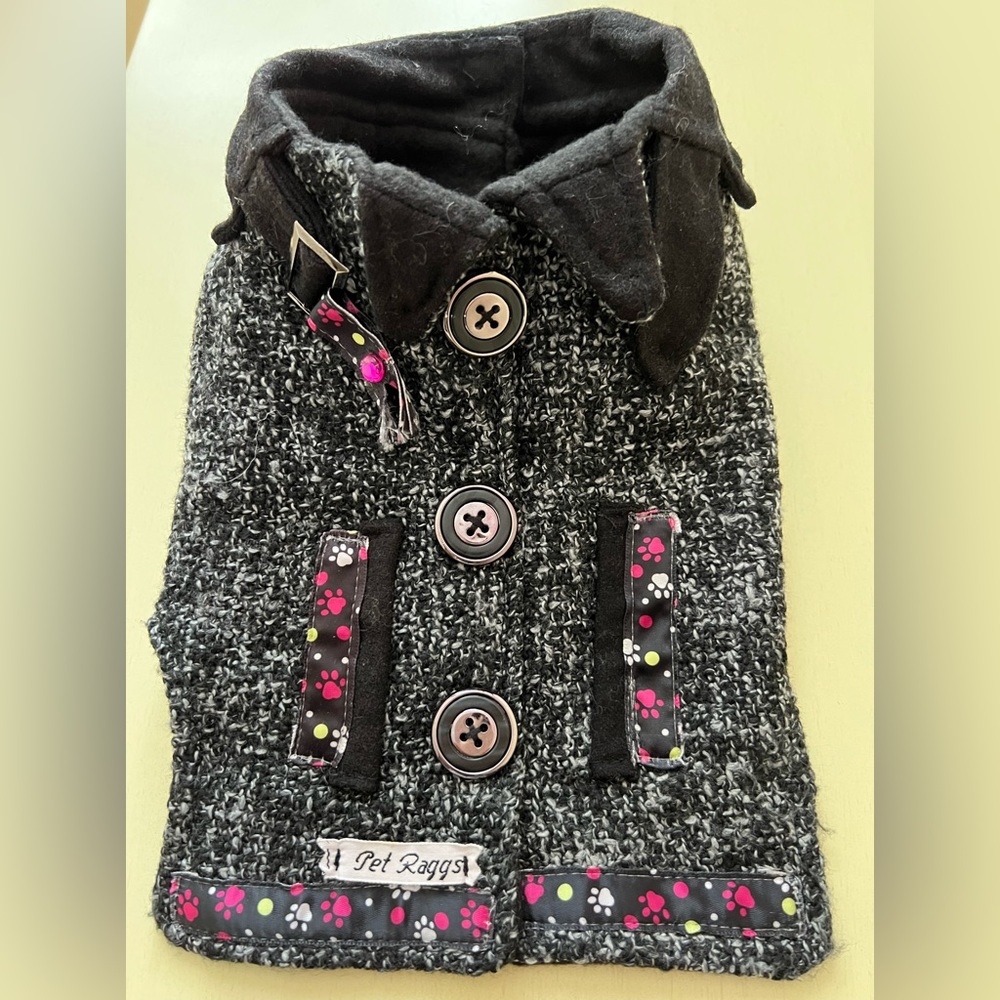 Tweed Winter Coat.